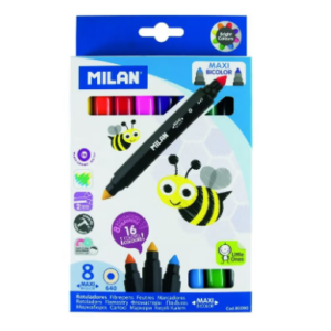 Carioca maxi set 8 cu două capete MILAN 80090