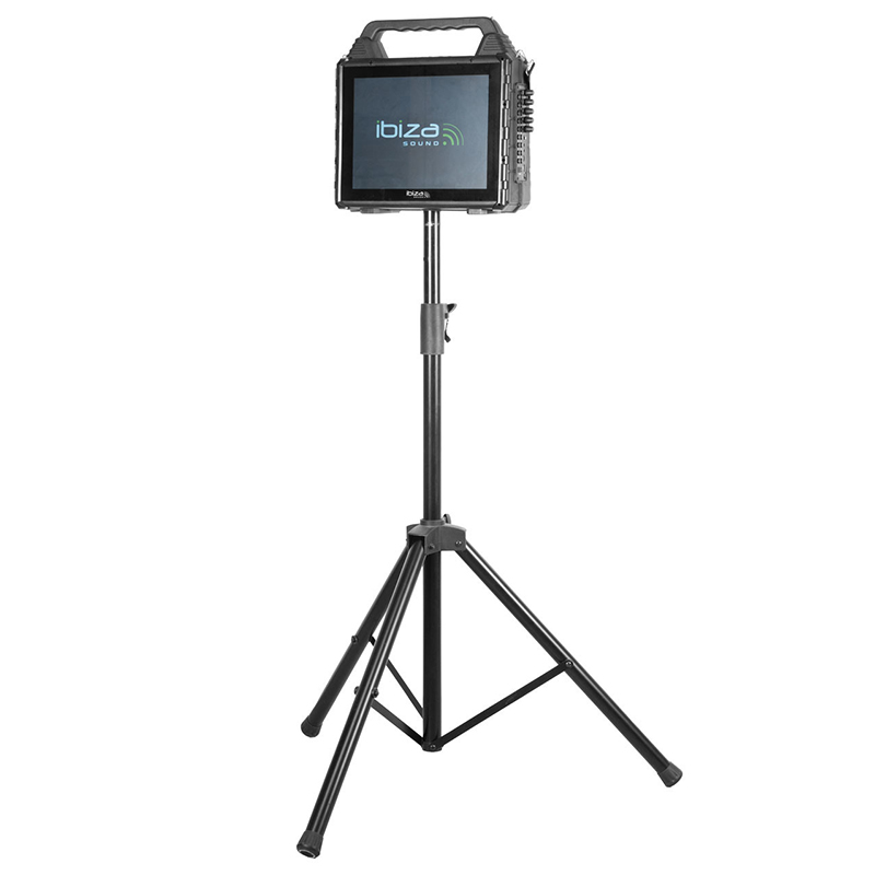 Set portabil karaoke cu ecran incorporat 14.1" si 2 mic wireless KARAVISION