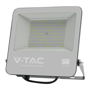 Reflector led smd 100w 4000k ip65 cablu 1m cip samsung - negru/gri SKU-23440
