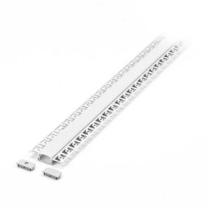 Profil aluminiu pentru banda led incastrat pentru rigips 2m ip20 | Tomis Computers