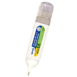 Creion corector Spree 8 ml cu vârf metalic fin pentru corecturi precise pe hârtie
