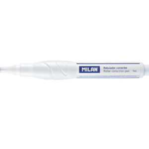 Corector creion Milan 7ml cu aplicator tip pix și vârf cu bilă pentru corecturi precise