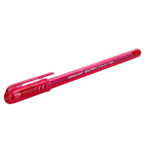 Pix simplu roșu Pensan My Pen pentru scris confortabil și clar