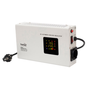 Stabilizator de tensiune cu releu Home 2000VA, protectie supratensiune, subtensiune, suprasarcine, supraincalzire