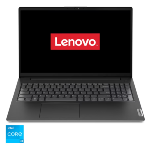 Laptop Lenovo V15 G4 IRU cu procesor Intel® Core™ i3-1315U pana la 4.5 GHz, 15.6", Full HD, IPS, 8GB DDR4 RAM, 256GB SSD, Intel® UHD Graphics, No OS, Business Black, 3y Carry-in
