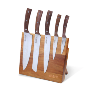 Set cutite bucatarie Cooking by Heinner Damascus, 6 piese