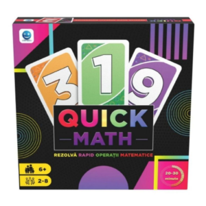 Joc educativ Quick Math Smile Games multicolor pentru copii