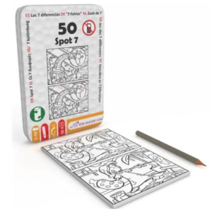 Joc educativ multicolor 50 de provocari Gaseste diferentele de la The Purple Cow