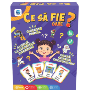 Joc de societate multicolor Ce sa fie oare? de la Smile Games