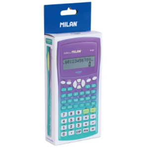 Calculator științific Milan cu 10 cifre și corp multicolor din plastic pentru birou și studiu
