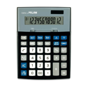 Calculator multicolor cu 12 cifre model MILAN 153012 pentru birou
