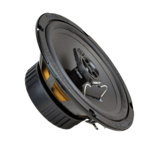 Difuzoare coaxiale negre Ground Zero de 16.5 cm pentru sistem audio auto