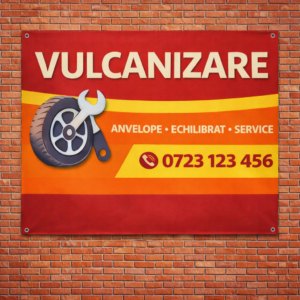 Panou reclamă Vulcanizare din PVC Forex 5mm