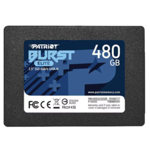 Solid-State Drive, Patriot 2,5" 480 GB Burst Elite SATA3