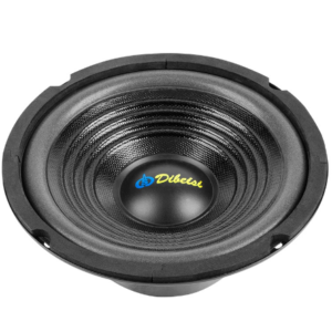 Difuzor auto negru Dibeisi 6.5 inch cu impedanță 8 ohm și putere 50W