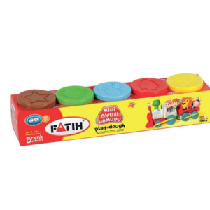 Set de plastilină ușoară multicolor 5 culori, 5 pachete de 50 g fiecare