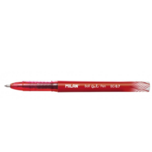 Pix cu gel MILAN Ball cu vârf de 0.7 mm și mină roșie înlocuibilă