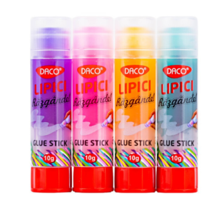 Lipici solid transparent Razgandel 10gr în stick cu culoare aleatorie