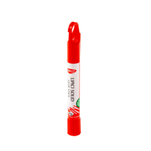 Lipici solid PVP DACO 6 g stick alb pentru papetărie și rechizite școlare
