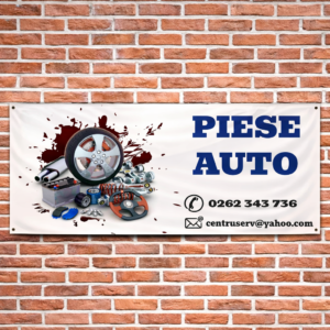 Banner Piese Auto personalizat
