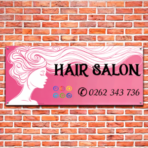 Banner Hair Salon personalizat