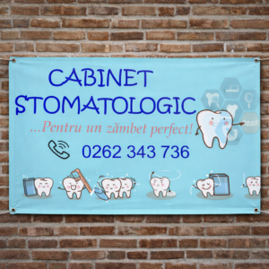 Banner Cabinet Stomatologic – Pentru un zâmbet perfect