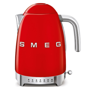 Fierbator Smeg KLF04RDEU, 2400 W, 1.7 L, Rosu