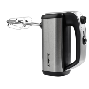 Mixer de Mana HAUSBERG HB-4201NG, 5 viteze, Motor din cupru, 250W-400W, Carcasa Inox, Negru