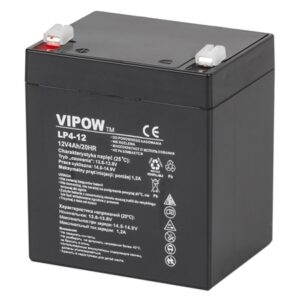 Acumulator stationar AGM VRLA 12V 4Ah cu dimensiuni compacte si performanta stabila