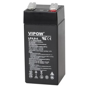 Acumulator stationar agm vrla 4v 4.9ah vipow BAT0271