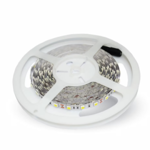 Banda LED albastră SMD5050 de 5 metri cu 60 LED-uri pe metru și protecție IP20