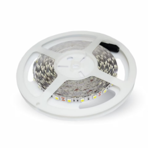 Banda LED albastră SMD5050 de 5 metri cu 60 LED-uri pe metru și protecție IP20