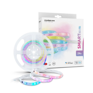 Banda LED Smart WiFi multicoloră de 5 metri cu control TUYA SMART