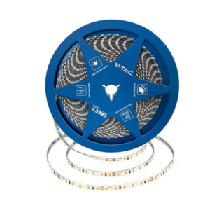 Banda LED V-TAC 10 metri cu lumină alb neutru și dimensiune 5mm