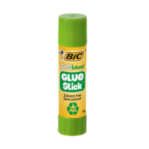 Lipici solid Bic eco de 8 grame în tub reciclabil pentru lipire rapidă și curată