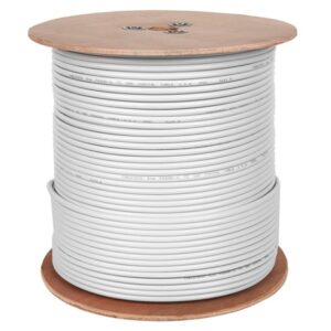 Rola cablu coaxial cu miez de cupru si ecranaj aluminiu, lungime 305 metri
