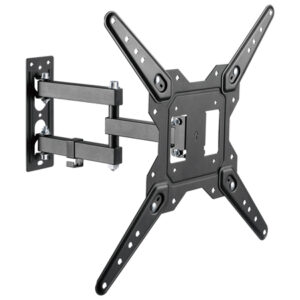 Suport universal negru pentru LED TV cu reglare verticală și orizontală
