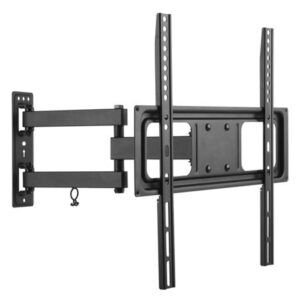 Suport universal negru pentru LED TV cu diagonala 32-55 inch, montat pe perete