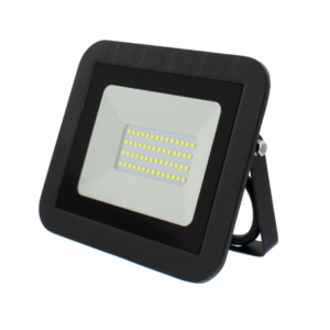 Proiector LED Well, 30W, 2400 lm, IP65, 6500K, Negru