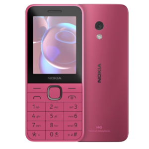 Telefon mobil Nokia 225 (2024), Dual SIM, 4G, Roz