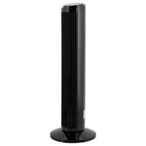 Ventilator turn vertical cu telecomandă și oscilare automată