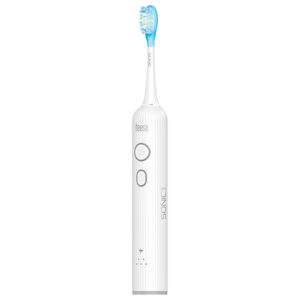 Periuta de dinti electrica teesa sonic elite TSA8082-W alba cu doua capete de periaj si cablu USB
