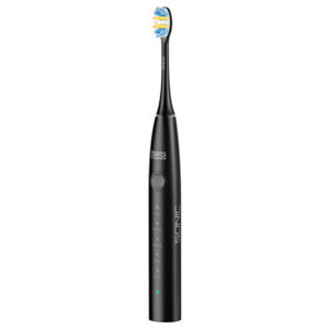 Periuta de dinti electrica teesa sonic 2 black cu design modern si capete de periaj incluse