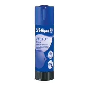 Lipici solid stick Pelifix fara solvent 40 grame cu tub albastru