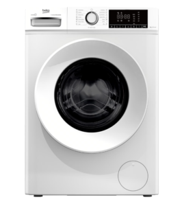 Masina de spalat rufe frontala Beko B1WFM2721WEE, 7 kg, 1200 RPM, Clasa A, 15 programe, Digital Display, SteamCure, Child Lock, Alb