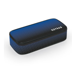 Penar neechipat Jumbo Comfort Oxy Ombre Black-Blue cu fermoar și buzunar încuiabil