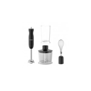 Blender de mână 3 în 1 HAUSBERG Harmony Trio HB-7701NG cu tel, tocător și pahar