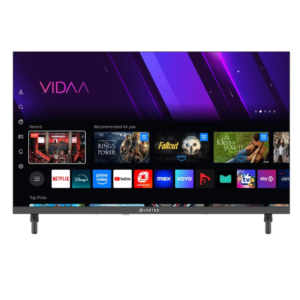 Televizor LED Smart VORTEX V32H401VS, 81cm, HD Ready, Wi-Fi, Netflix, YouTube, Screen Mirroring, Sistem operare VIDAA, Margini subtiri, DVB-T2/C/S2, USB, HDMI, Clasa E, Negru