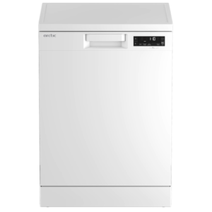 Masina de spalat vase Arctic DFN363, 14 seturi, 6 programe, Clasa D, Deschidere automata a usii, Aqua Protect, Mini 35, 60 cm, Alb
