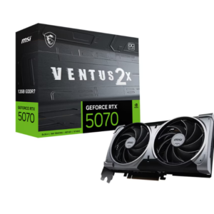 Placa video MSI GeForce RTX 5070 VENTUS 2X OC, 12GB GDDR7, 192-bit